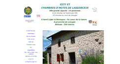 Desktop Screenshot of lasgorceix.com